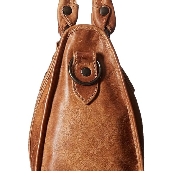 Frye Women's Melissa Zip Satchel Leather Handbag - Picture 4 of 14